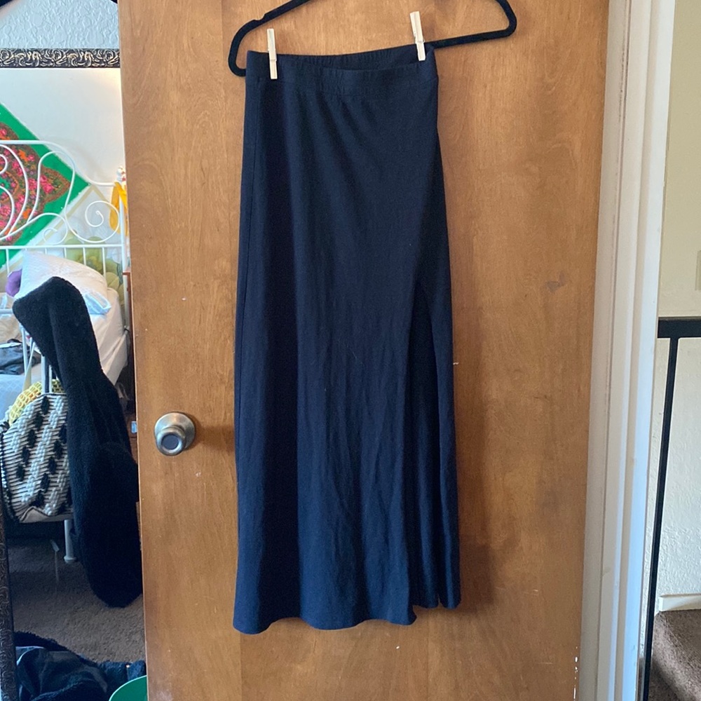 American Eagle high slit maxi skirt